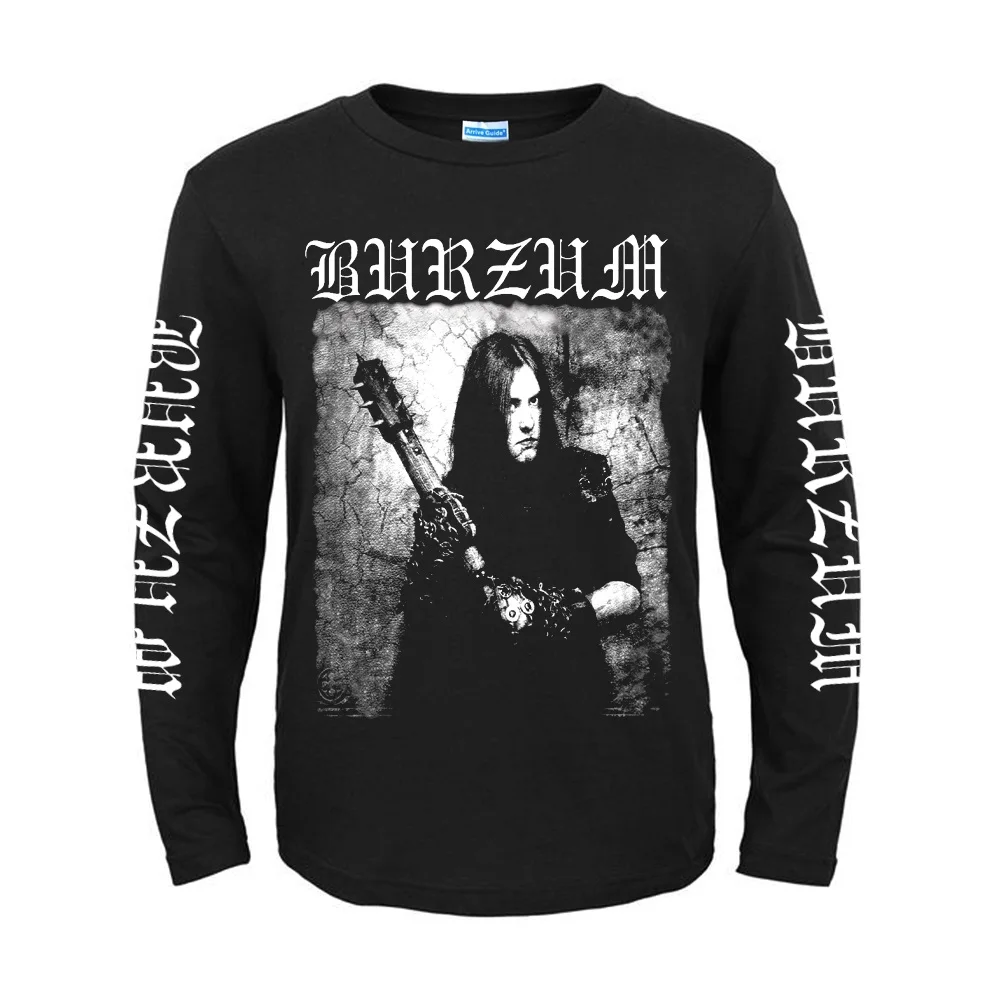 4 дизайна poleras Norway Burzum Band Rock брендовая футболка с длинными рукавами для фитнеса Hardrock heavy Dark Metal хлопковая с принтом иллюстрация