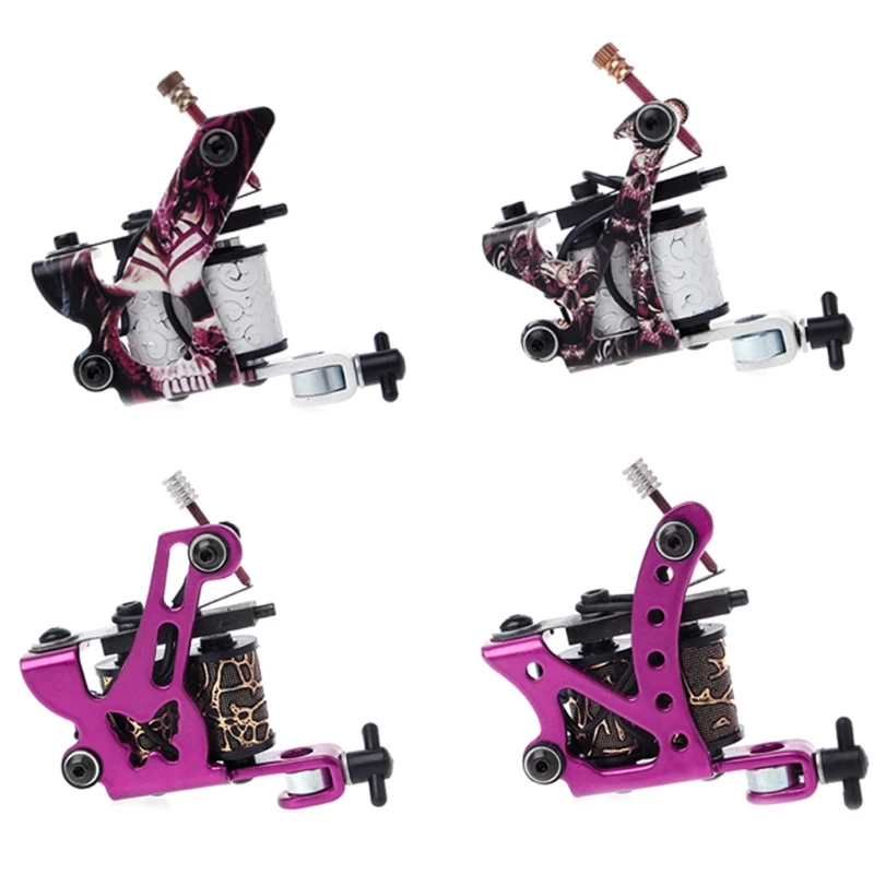

Complete Tattoo Machine Gun Kit Set Pigment Power Beginner Permanent Makeup Grip