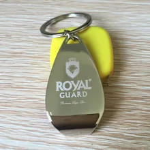 100x металлический с индивидуальным логотипом открывалка для бутылок брелок персонализированный брелок держатель для ключей открывалка для пива Рекламные Подарки, гравировка