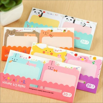

Cute Animal Memo Pad 1pc Rabbit Design Sticky Note Paper Sticker Pad Message Paper Scrapbook Stationery Papelaria Supply