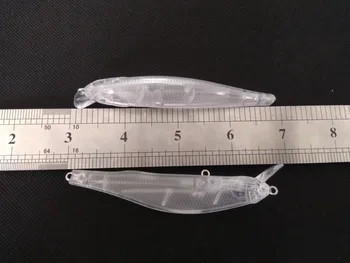 

10pcs Unpainted Fishing Lure Body Weight Transfer Minnow Hardbaits Fishing Wobbler Artificial baits 90mm 9g Blank lures SEBT43