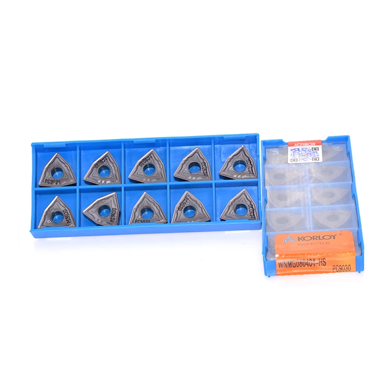 

10PCS Milling tools WNMG080408/WNMG080404-HS PC9030 Carbide inserts Cutting Tool CNC Tools Lathe tools Lathe cutter