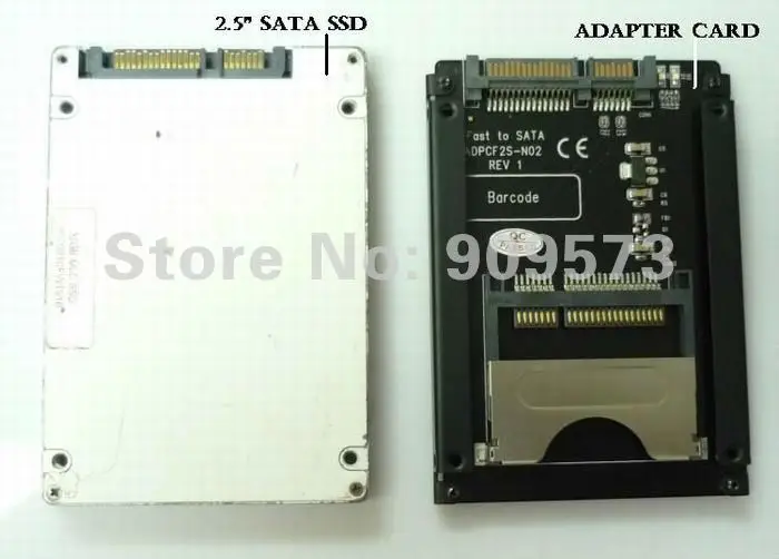 CFast для SATA адаптер последовательный ATA hdd конвертер DIY "SSD" 10 шт./партия