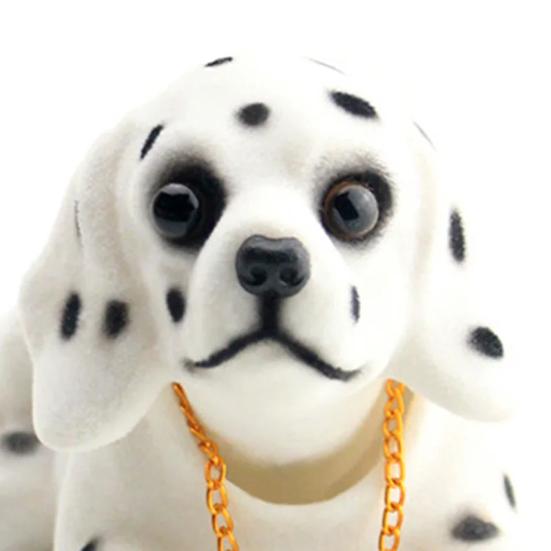 Head Dog Car Dashboard Doll Auto Shaking Head Toy Ornaments Nodding Dog Car Interior Furnishings Decoration Gift