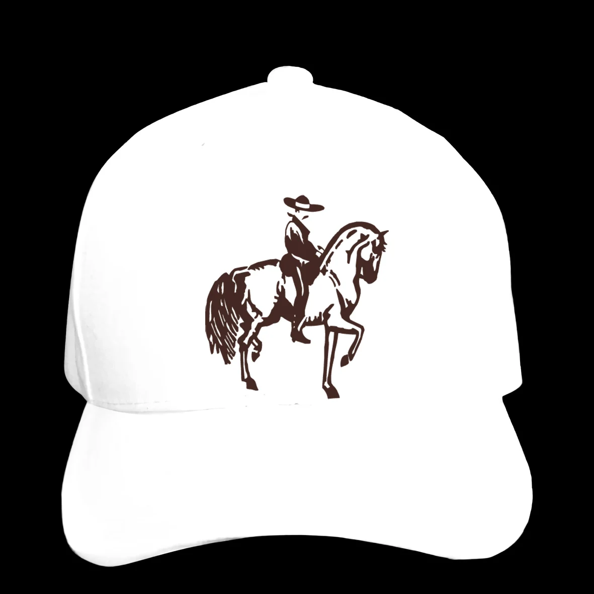 

Baseball Cap Horse Design logo Hat Peaked cap