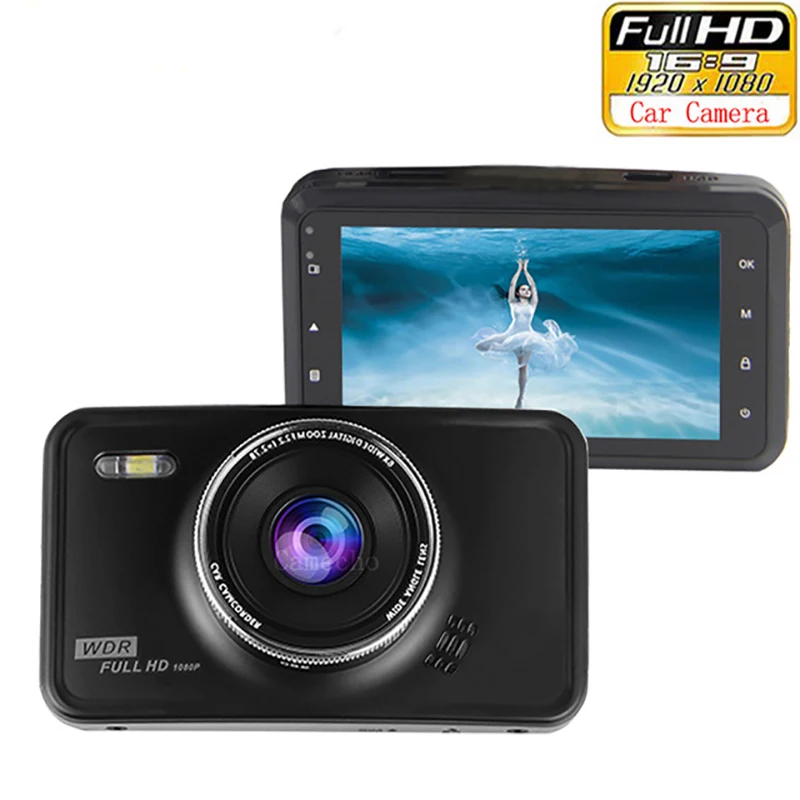 Автомобильный видеорегистратор 3 0 Full HD 1080P DashCam Регистратор парковочный монитор