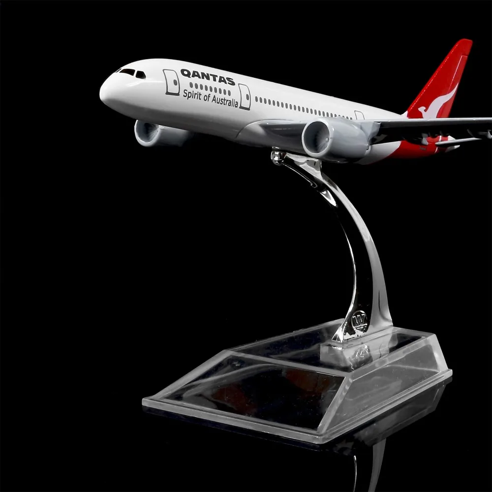 16cm A380 Australien Qantas Airline Diecast Plane Toy Modelle Flugzeugmodelle 
