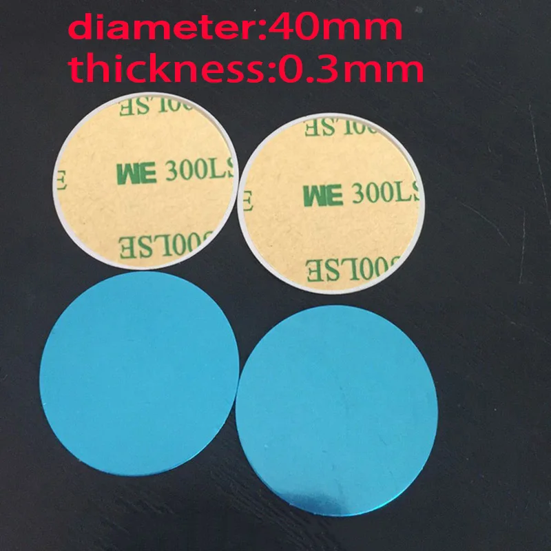 Лист 40x0,3 мм металлическая пластина, железный диск, магнитный держатель для мобильного телефона, магнитный автомобильный держатель для телефона