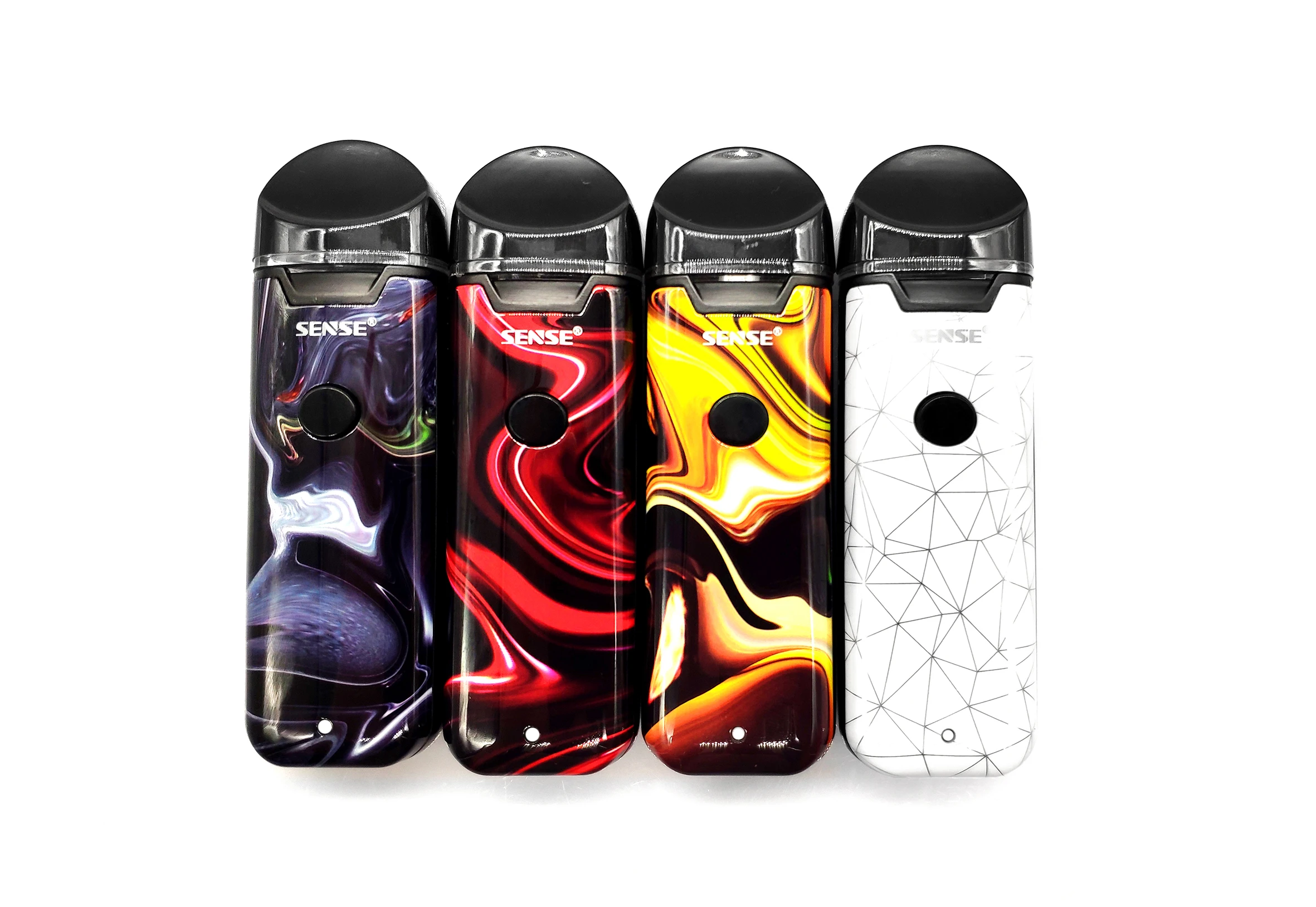 2019 vape pod starter kit электронная сигарета все в одном многоразовая открытая система Sense