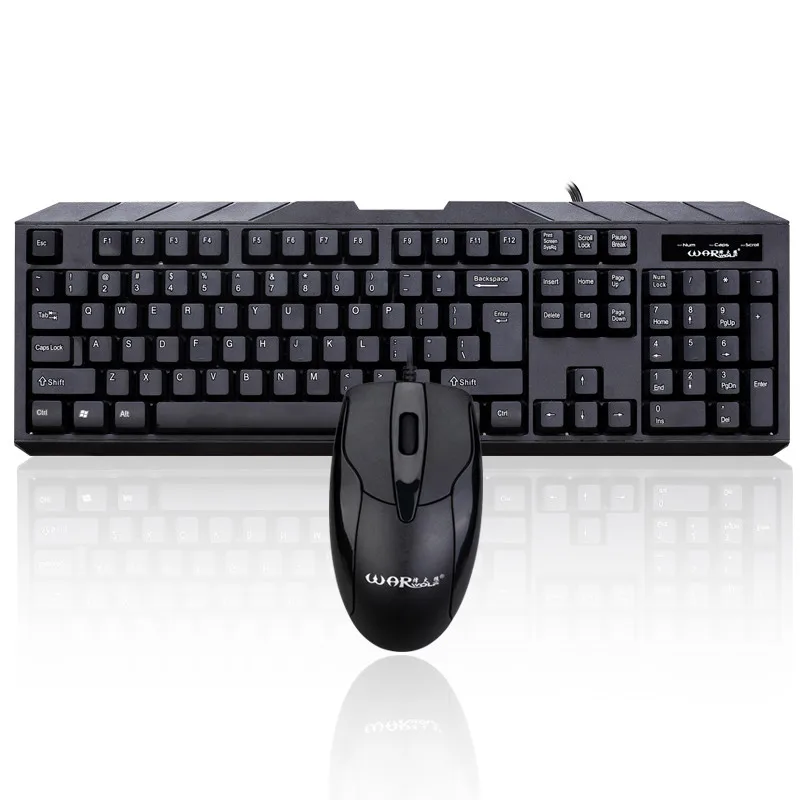 

Keyboard Mouse Combo Set Wireless Suit Waterproof Keyboard+1000DPI Gaming Mouse Pc Gamer Computer For Home Use UDY5