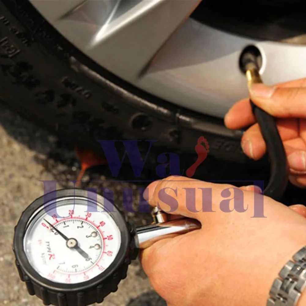 Car Motorcycle Dial Tyre Measure Truck Racing Tire Air Meter Pressure Gauge 3