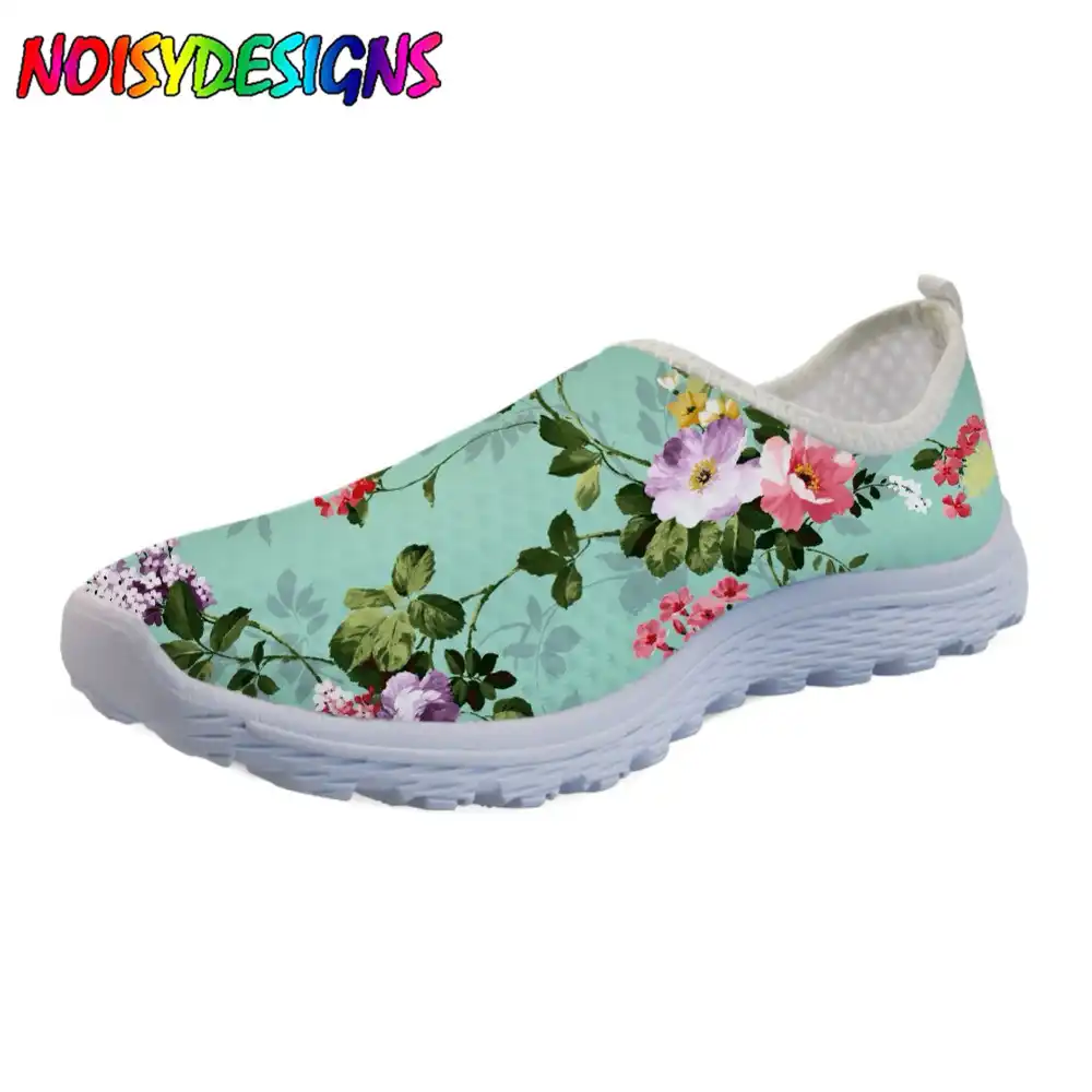 floral design shoes for ladies