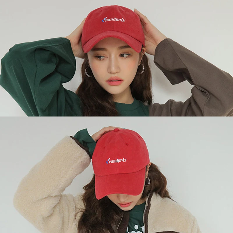 Korean Hat Summer Embroidered Cap Trend all match Baseball Cap Student
