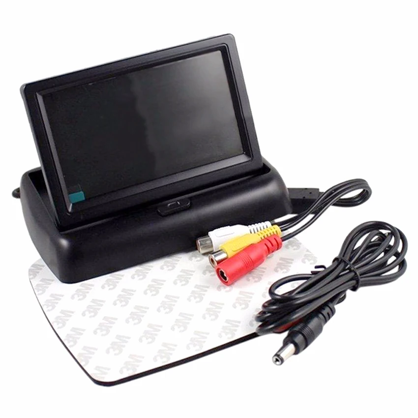 4.3 Inch Foldable Rearview Car Monitor Screen for Rear View Camera (10)