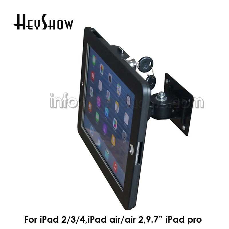 Soporte pared de brazo antirrobo para Tablets - iPads