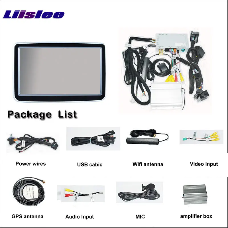 Top Liislee Car Android Multimedia For Mercedes Benz A / B / CLA Stereo Radio BT FM WIFI CD DVD Player GPS Nav Map Navigation System 4