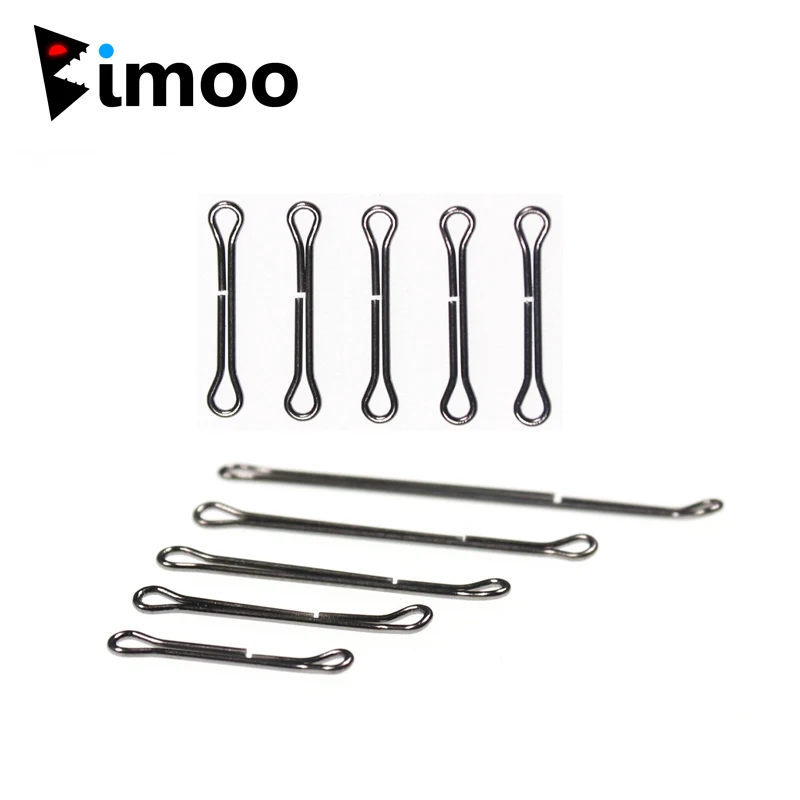 Bimoo 20Pcs Articolato Big Game Shank Waddington Shank Stinger Fly Shank Predator Fly Saltwater Streamer Fly Leging Material