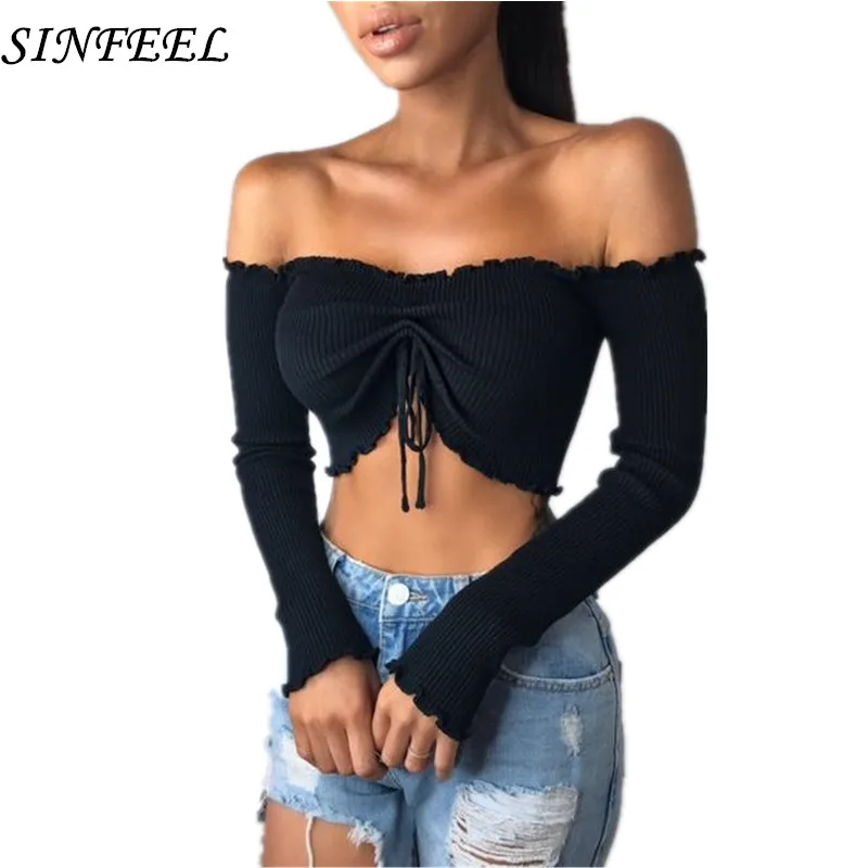 открытый топ с длинным рукавом. короткие топы для девушек. кофта с открытыми плечами. Crop top с длинными рукавами. белый кроп-топ с длинными рукавами top top.