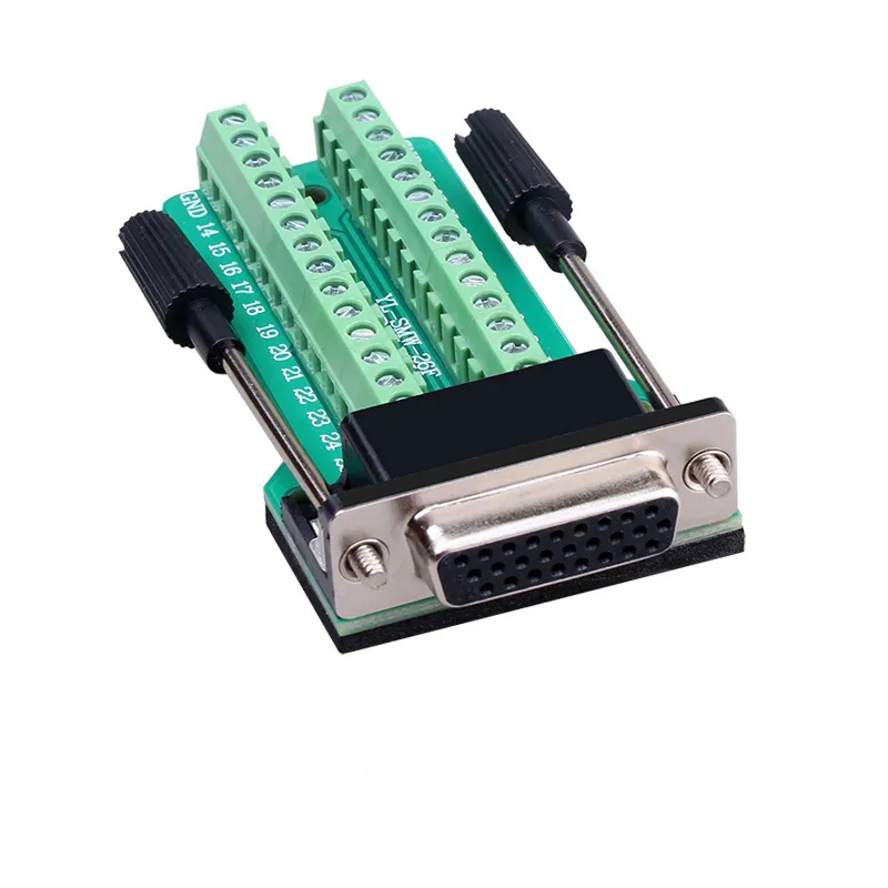 26 Pin Connector Разъем DB26 3 ряда серийной параллельной последовательный порт Shellless
