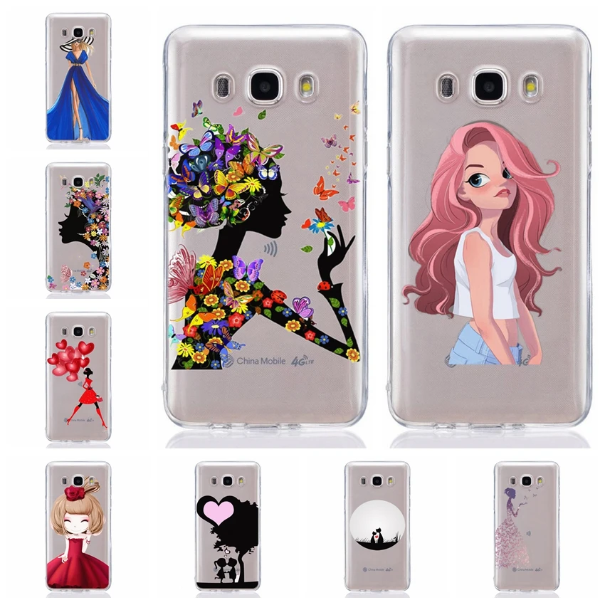 Для Samsung Galaxy J1 J2 J3 J5 J7 prime J120 J320 J330 J530F TPU цветной мягкий женский милый окрашенный