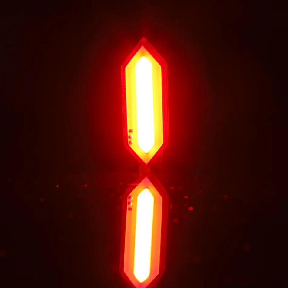 Cheap Bike Lamp Outdoor Waterproof USB Charging Bike Rear Saddle Lamp Tail Safety Warning Red Light Night Riding Accessory 10