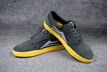2016 Teenagers Board Shoes LAKAI Black Anti-Fur Boy Hard-Wearing Deck Shoes new design arrived
