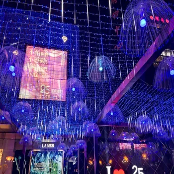 

30cm Led Meteor Shower Rain Tube Garland Outdoor String Lights Christmas Decor for Home Fairy Lights Christmas Navidad New Year.