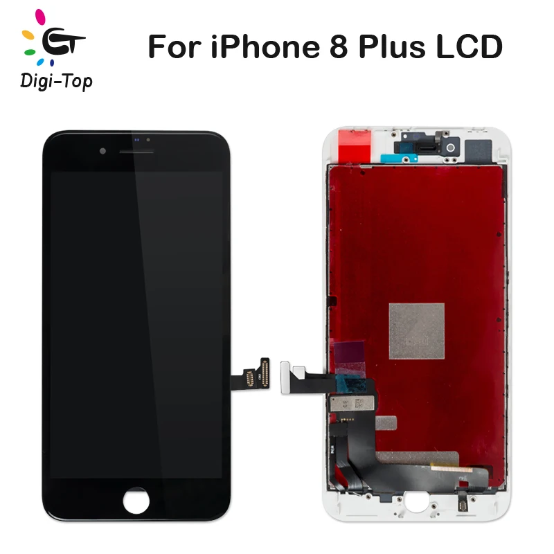 

Digi-Top 20Pcs/Lot No Dead Pixel LCD Screen For iPhone 8 Plus Touch Screen Digitizer LCD Display Assembly+Free DHL AAA+++Quality