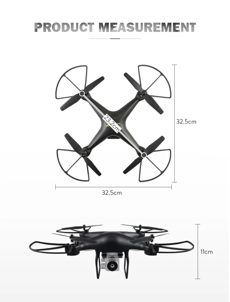 H68 Drone с Камера WI-FI Регулируемый Камера Drone высота Удержание 20 минут долгое время покупать для наружного