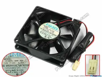 

NMB-MAT 3108NL-04W-B20 P21 DC 12V 0.14A 2-Wire 80x80x20mm Server Cooling Fan