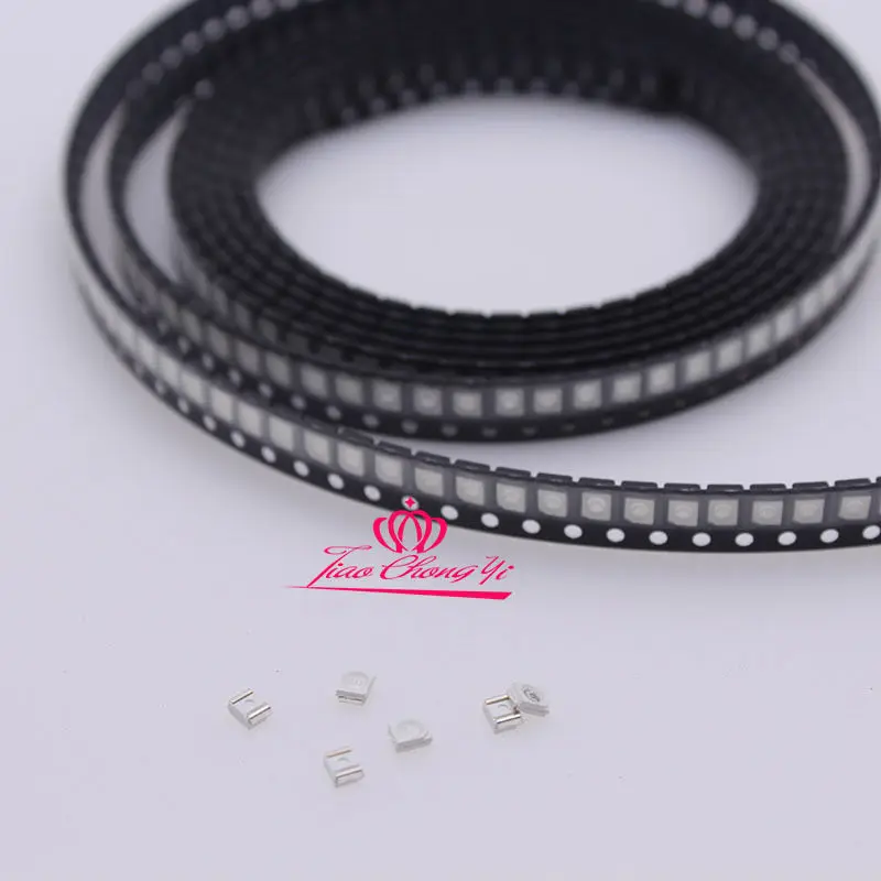 200 Pz. DIODI LED SMD 3528 VERDE PLCC-2 1210 Alta Luminosità 8 LM 520-525 Nm - Foto 8