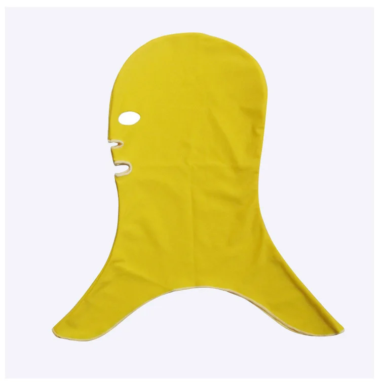 Лайкра Facekini высокие эластичные дышащие бассейн маска Шапки наружное предотвратить Медузы плавание Шапки Защита от Солнца маска дайвинг