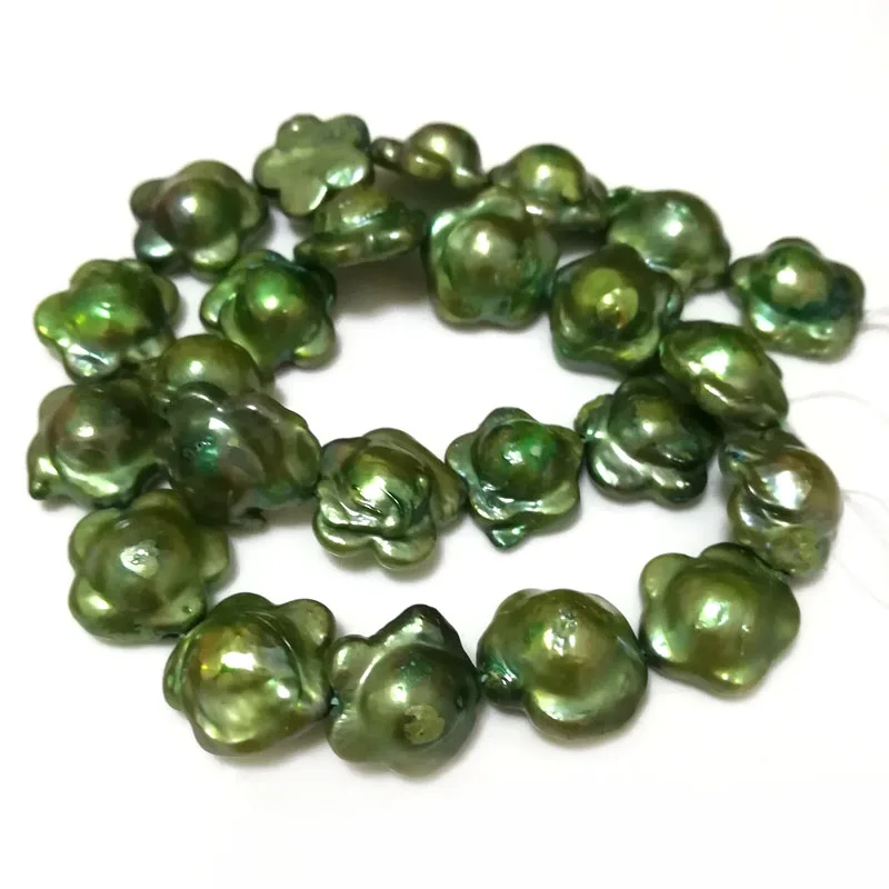 Жемчуг барокко 16 дюймов 17 мм|baroque pearl|16 inchpearl pearls |