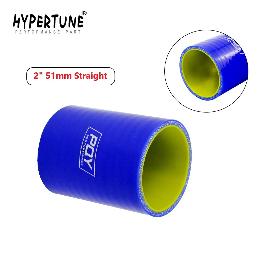 

Hypertune - 2" 51mm Straight Silicone Intercooler Turbo Intake Pipe Coupler Hose Blue&yellow HT-SH0020-QY