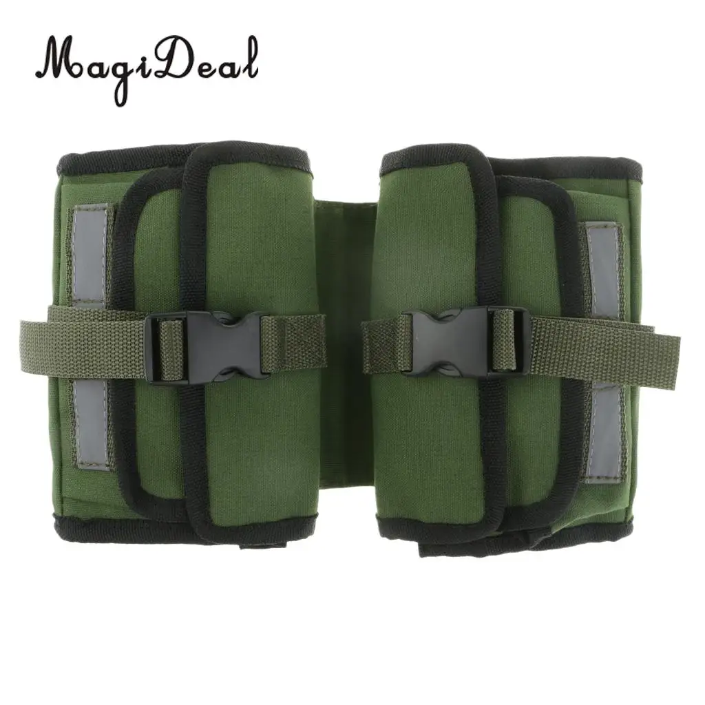 MagiDeal Bike Front Frame Top Tube Bag Storage Pocket Saddle Pannier Double Pouch Bag Phone Holder Green 
