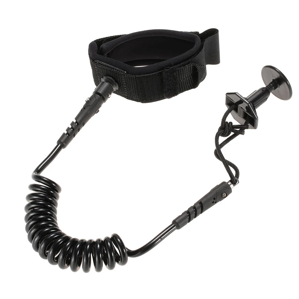 

Wrist Leash Coiled Cord Surfing Boats Wrist Ankle Leash with Leash Plug for Surf Board Paddle Body Board Bodyboarding