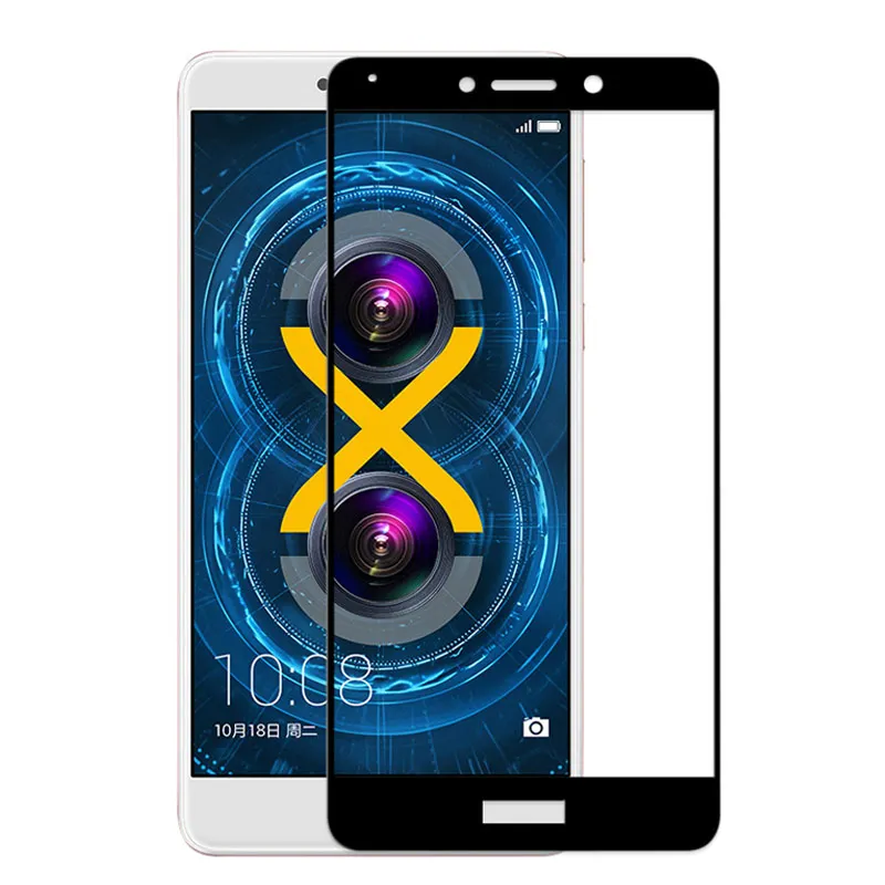 5D закругленные края полное покрытие для huawei Honor 6X Закаленное стекло протектор экрана для huawei Honor 6X Защитное стекло для экрана