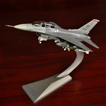 

1:72 F16 Aircraft Model Alloy Fighter Simulation Military Model Ornaments F16 Fighter Model Precious Gifts Free Shiping