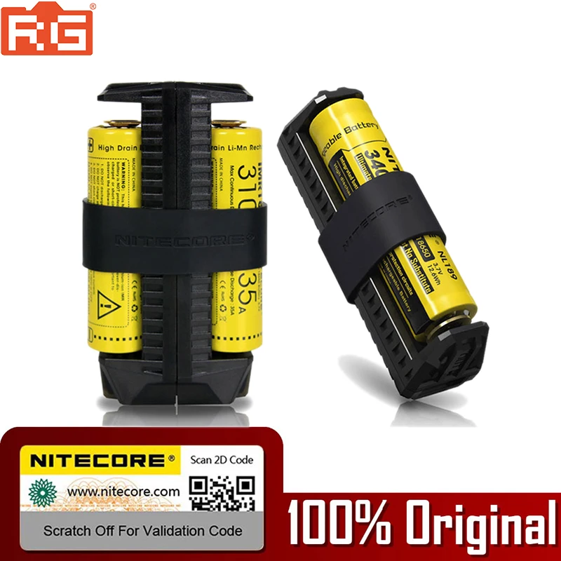 NITECORE F1 F2 гибкое Зарядное устройство USB интеллектуальное Пальчиковое литиевое