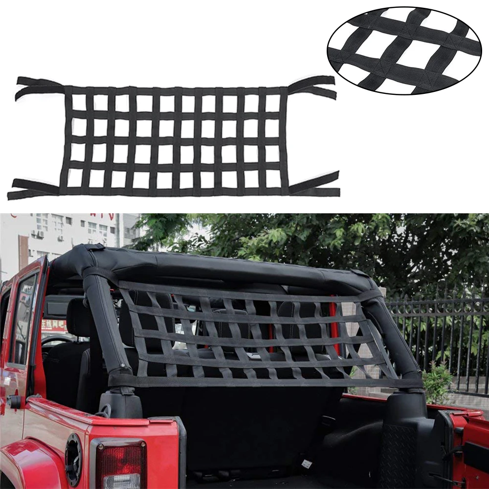 Сверхмощная грузовая сеть для Jeep Wrangler TJ JK 97-18 многофункциональный автомобильный