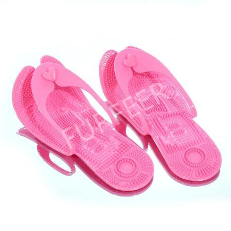 Men's Summer Swimming Beach Flip Flops Traveling Airplane Hotel Shoes Home Massage Slippers Men Foldable Slides Outdoor Sandals