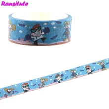 Ransitute R474 Dexter's Lab детские игрушки васи лента дорожная лента игрушка украшение автомобиля Съемная ручная наклейка