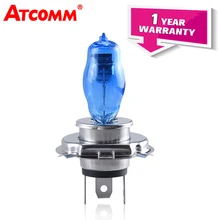 ATcomm H3 H7 Авто галогенные лампы 6000 К белый свет 12 В H1 H4 H8 H9 H11 9005 HB3 9006 HB4 автомобильные галогеновые лампы для фар Противотуманные фары ампулы Voiture