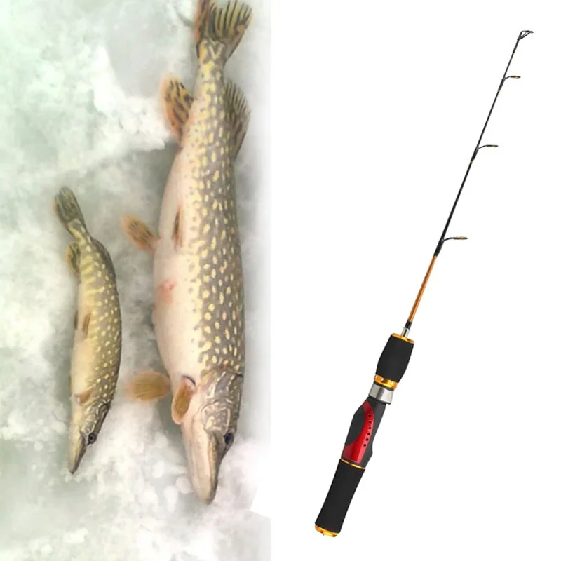 Le Fish 55cm Ice Fishing Rod Fiberglass rods High Quality Winter