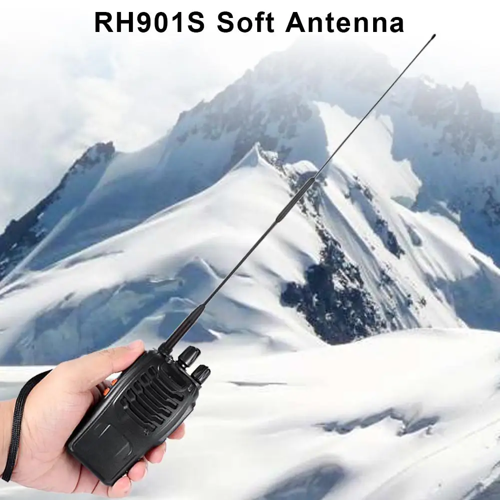 Для переносного приемо-передатчика двухдиапазонная антенна алмаз RH-901S полное сечение усиления ручной антенна UV-82 УФ U1Z8 антенна RH901S со SMA