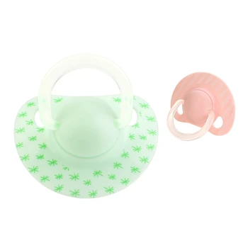 

New Baby Soft Silicone Infant Baby Orthodontic Pacifier Nipple Sleep Soothe BPA Free bigger Size With Box for Newborns