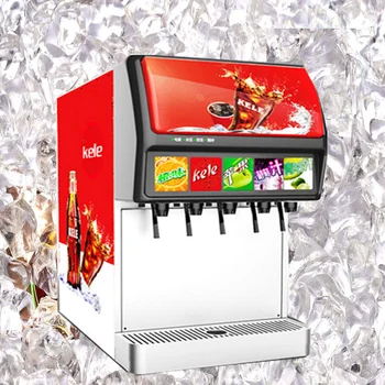 

Cola machine carbonated beverage machine commercial juice machine hot and cold milk tea automatic 5 valve cola making machine