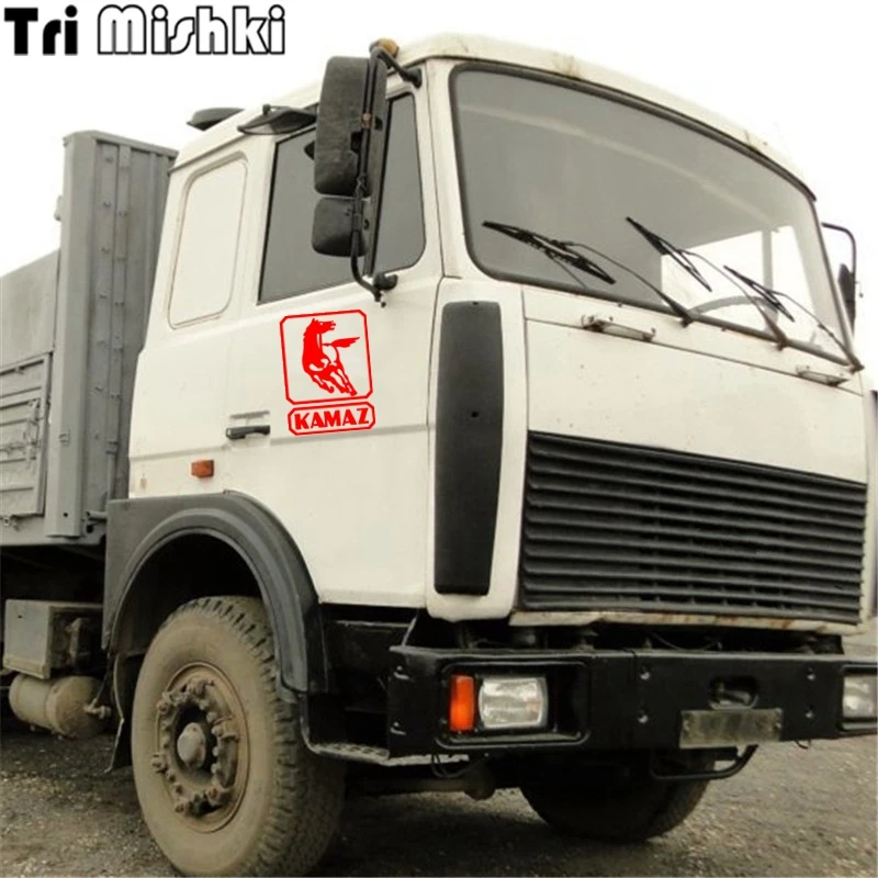 Tri Mishki HZX186 20.7*15см грузовик наклейки на авто камаз kamaz наклейка авто|car sticker|auto carauto