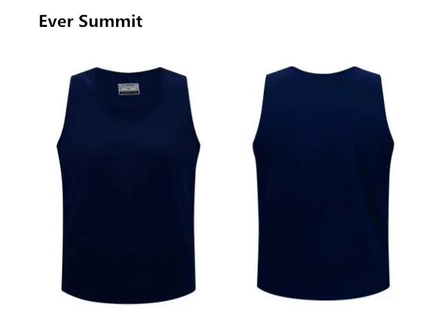 Тренировочная безрукавка Ever Summit Soccer Jersey 070107 Футбольная экипировка пустая версия Настройка именного номера футболки по индивидуальному заказу - Цвет: Dark blue