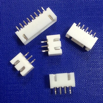 

500PCS XH2.54 Spacing Connector 2/3/4/5/6/8/10/12 Pin Straight JST XH Socket Free Shippng